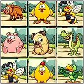 Animals Memo Match