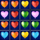 Heart Balloons Collapse