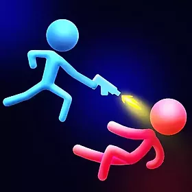 Duelo en el templo de Stickman